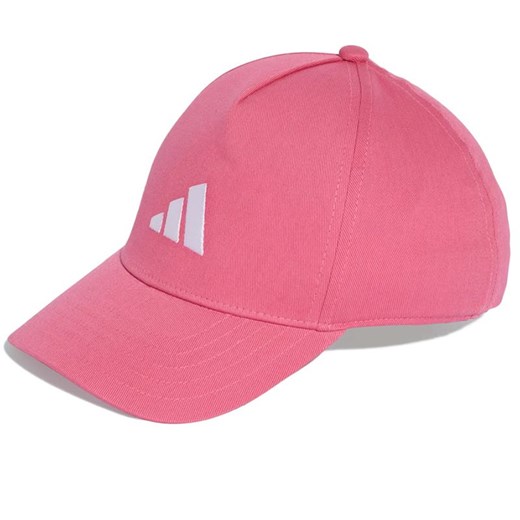 Czapka z daszkiem dziecięca adidas Sportswear JX1262 - różowa ze sklepu streetstyle24.pl w kategorii Czapki dziecięce - zdjęcie 185604170