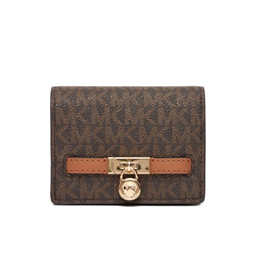 Mały Portfel Damski MICHAEL Michael Kors 32F5GNXD1B Brązowy ze sklepu eobuwie.pl w kategorii Portfele damskie - zdjęcie 185605370