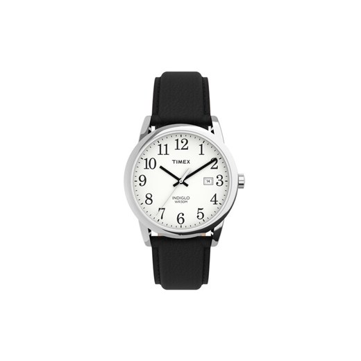 Zegarek Timex Easy Reader Classic TW2P75600 Czarny ze sklepu eobuwie.pl w kategorii Zegarki - zdjęcie 185605381