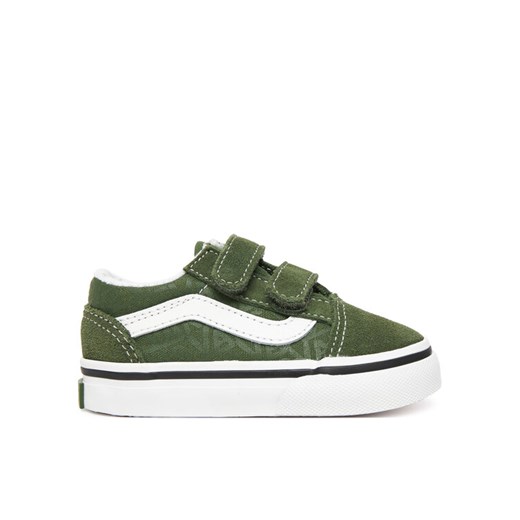 Tenisówki Vans Old Skool V VN000EE1Z3R1 Khaki ze sklepu eobuwie.pl w kategorii Trampki dziecięce - zdjęcie 185605382