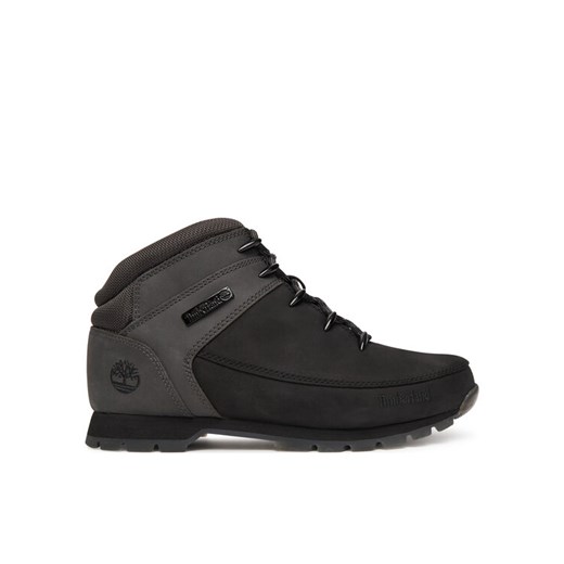 Timberland Trekkingi Euro Sprint Mid A1KAC Czarny ze sklepu MODIVO w kategorii Buty trekkingowe męskie - zdjęcie 185606104