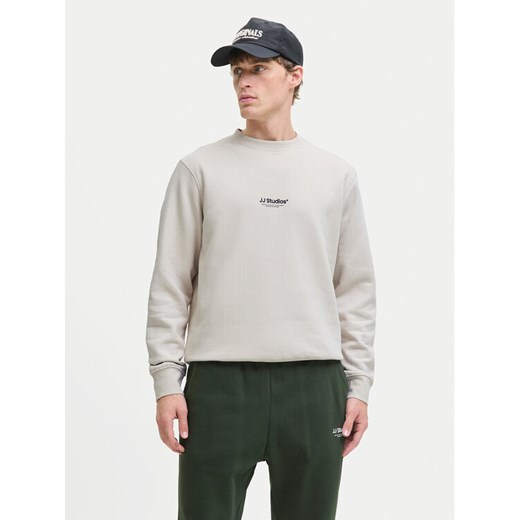 Jack&Jones Bluza Soho 12278791 Beżowy Relaxed Fit ze sklepu MODIVO w kategorii Bluzy męskie - zdjęcie 185606140