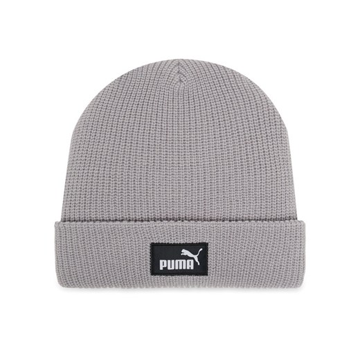 Puma Czapka ESS High Crown 264100 02 Szary ze sklepu MODIVO w kategorii Czapki zimowe damskie - zdjęcie 185606144