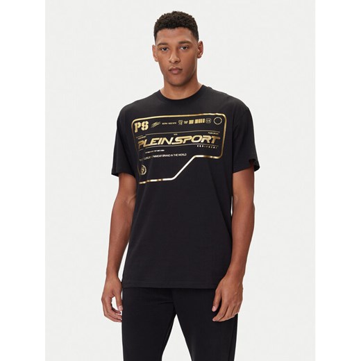 Plein Sport T-Shirt FAEC MTK8373 STE001N Czarny Loose Fit ze sklepu MODIVO w kategorii T-shirty męskie - zdjęcie 185606211