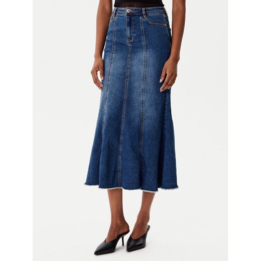 Morgan Spódnica jeansowa 252-JAFTER Niebieski Slim Fit ze sklepu MODIVO w kategorii Spódnice - zdjęcie 185606262