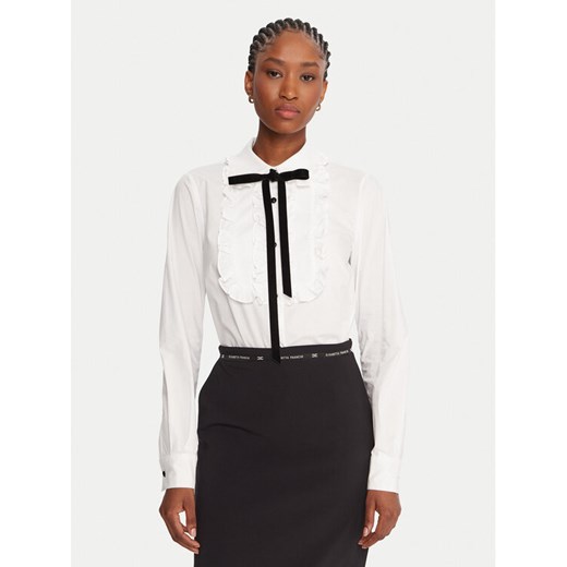 Luisa Spagnoli Koszula Luli 542457 Biały Regular Fit ze sklepu MODIVO w kategorii Koszule damskie - zdjęcie 185606293