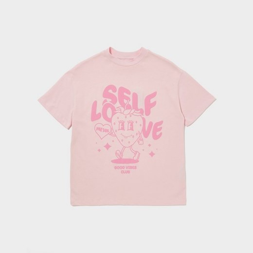 PINK&amp;SODA  T-SHIRT STRAWB TEE ze sklepu JD Sports  w kategorii Bluzki dziewczęce - zdjęcie 185607371