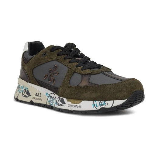 Premiata Skórzane sneakersy MASE ze sklepu Gomez Fashion Store w kategorii Buty sportowe męskie - zdjęcie 185607574