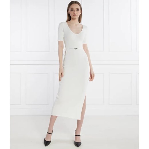 HUGO Sukienka z paskiem Simbly ze sklepu Gomez Fashion Store w kategorii Sukienki - zdjęcie 185607600