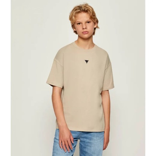 Guess T-shirt HEAVY | Regular Fit ze sklepu Gomez Fashion Store w kategorii T-shirty chłopięce - zdjęcie 185608030