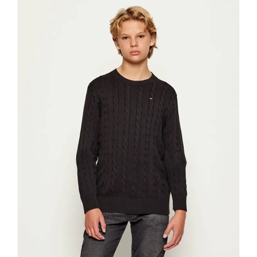 Tommy Hilfiger Sweter | Regular Fit ze sklepu Gomez Fashion Store w kategorii Swetry chłopięce - zdjęcie 185608060