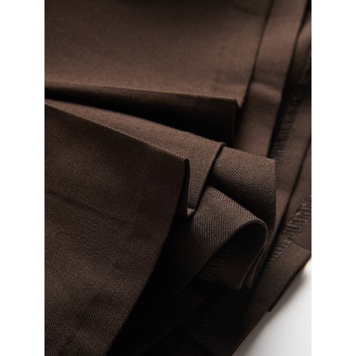 Reserved - Plisowane spódnico-szorty - ciemnobrązowy Reserved XS Reserved