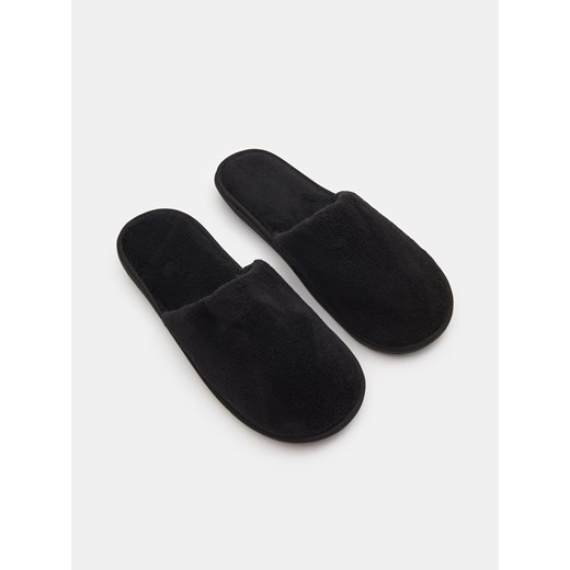 Sinsay - Kapcie wsuwane z odkrytą piętą - czarny Sinsay 41/42 Sinsay