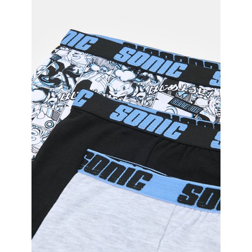 Sinsay - Bokserki 3 pack Sonic The Hedgehog - wielobarwny Sinsay 146/152 Sinsay