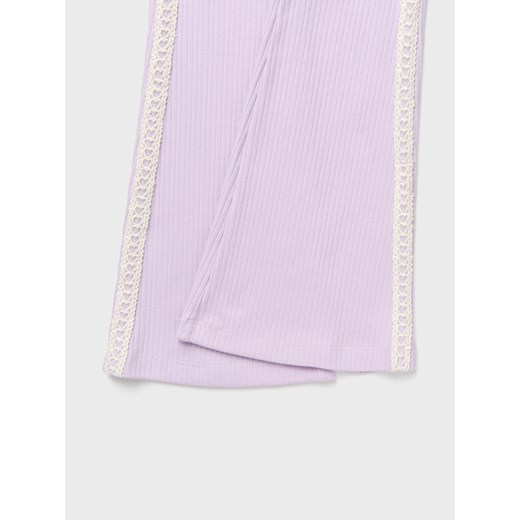 Sinsay - Spodnie dzwony - fioletowy Sinsay 98 (2-3 l) Sinsay