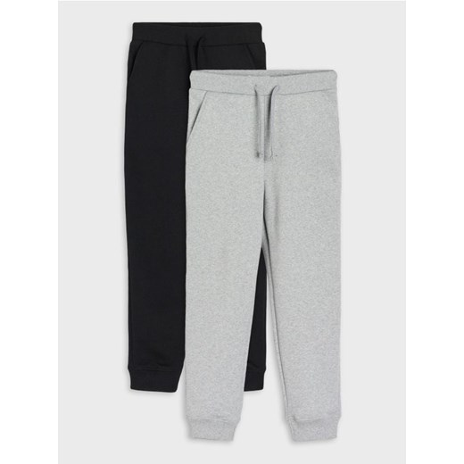 Sinsay - Spodnie dresowe 2 pack - szary - id: 000FT-85M - marki Sinsay - 185615664 Sinsay - Spodnie dresowe 2 pack - szary ze sklepu Sinsay w kategorii Spodnie chłopięce - zdjęcie 185615664