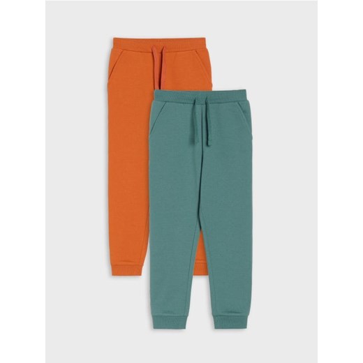 Sinsay - Spodnie dresowe 2 pack - zielony - id: 009FT-97X - marki Sinsay - 185615672 Sinsay - Spodnie dresowe 2 pack - zielony ze sklepu Sinsay w kategorii Spodnie chłopięce - zdjęcie 185615672