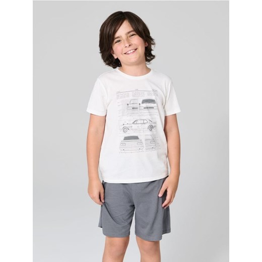 Sinsay - Piżama dwuczęściowa - kremowy ze sklepu Sinsay w kategorii Piżamy dziecięce - zdjęcie 185615874