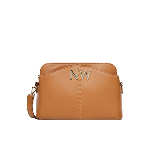 Torebka Nine West CEO-ISABELLA-S23599-1 Brązowy ze sklepu eobuwie.pl w kategorii Listonoszki - zdjęcie 185616020