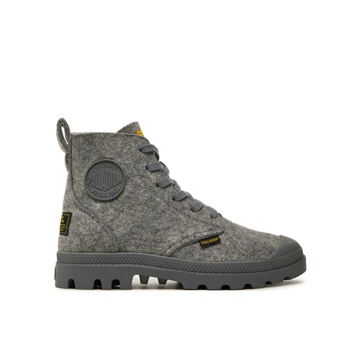 Palladium Trapery Pampa Hi Merino 74377-027-M Szary ze sklepu MODIVO w kategorii Buty zimowe męskie - zdjęcie 185616361