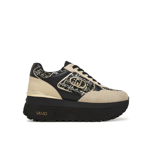 Liu Jo Sneakersy Plus 01 BF5011 PX686 Beżowy ze sklepu MODIVO w kategorii Buty sportowe damskie - zdjęcie 185616374