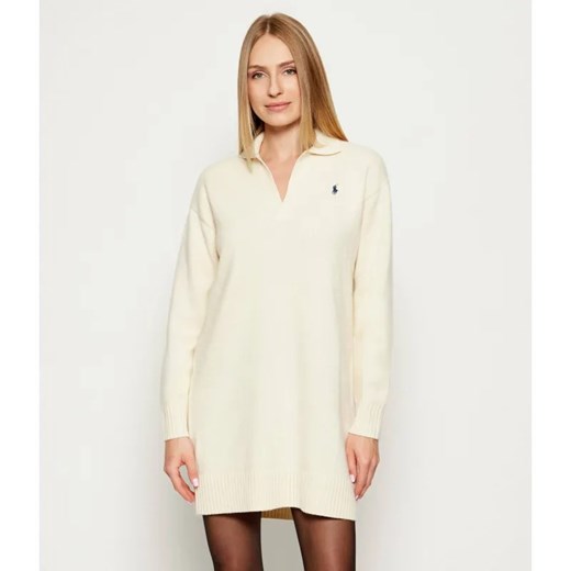 POLO RALPH LAUREN Wełniana sukienka ze sklepu Gomez Fashion Store w kategorii Sukienki - zdjęcie 185617630