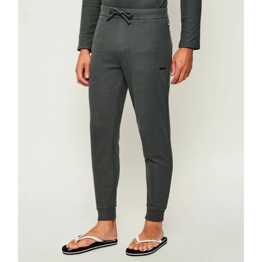 BOSS BLACK Spodnie od piżamy Waffle | Regular Fit ze sklepu Gomez Fashion Store w kategorii Piżamy męskie - zdjęcie 185617651