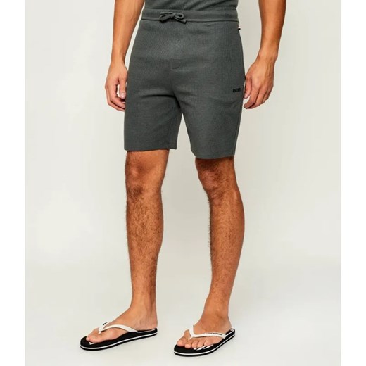 BOSS BLACK Szorty od piżamy Waffle | Regular Fit ze sklepu Gomez Fashion Store w kategorii Piżamy męskie - zdjęcie 185617653