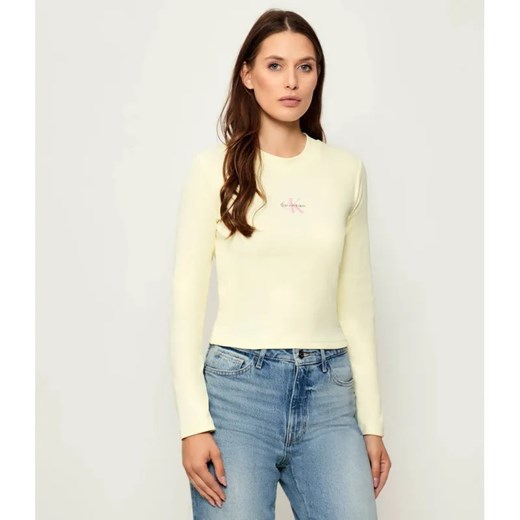 Calvin Klein Jeans Bluzka | Cropped Fit ze sklepu Gomez Fashion Store w kategorii Bluzki damskie - zdjęcie 185617671