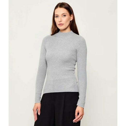GUESS Półgolf JULIA | Slim Fit | z dodatkiem wełny i kaszmiru ze sklepu Gomez Fashion Store w kategorii Swetry damskie - zdjęcie 185617690
