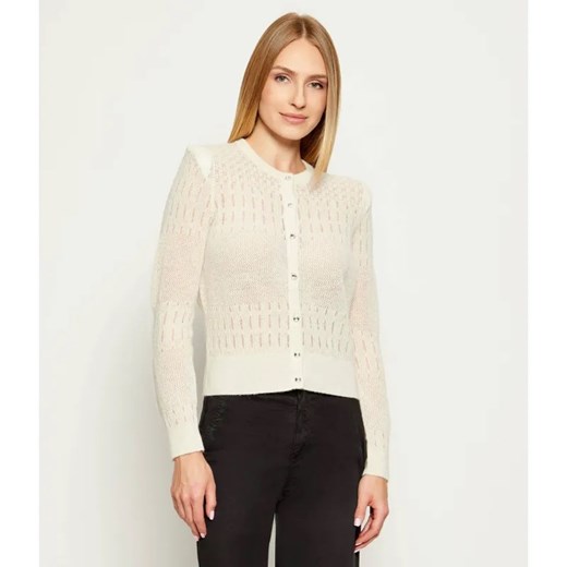 Liu Jo Wełniany kardigan | Slim Fit ze sklepu Gomez Fashion Store w kategorii Swetry damskie - zdjęcie 185617691