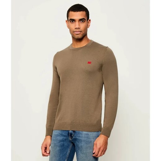 HUGO Sweter San Cassius-C1 | Regular Fit ze sklepu Gomez Fashion Store w kategorii Swetry męskie - zdjęcie 185617700
