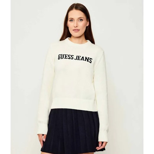 Guess Jeans Sweter | Regular Fit ze sklepu Gomez Fashion Store w kategorii Swetry damskie - zdjęcie 185617720