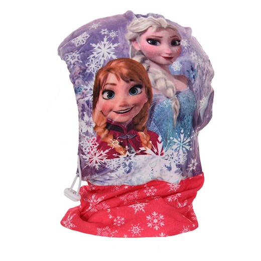 Disney Frozen Kominiarka &quot;Kraina Lodu&quot; w kolorze różowym ze wzorem ze sklepu Limango Polska w kategorii Czapki dziecięce - zdjęcie 185621302