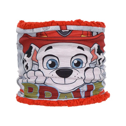 Paw Patrol Szal-koło &quot;Psi Patrol&quot; w kolorze czerwonym ze wzorem - 26 x 17 cm ze sklepu Limango Polska w kategorii Szaliki dziecięce - zdjęcie 185621503