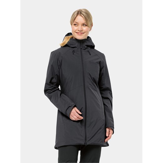 Jack Wolfskin Kurtka zimowa Heidelstein Ins Jkt 1115681 Czarny Regular Fit ze sklepu MODIVO w kategorii Kurtki damskie - zdjęcie 185625600