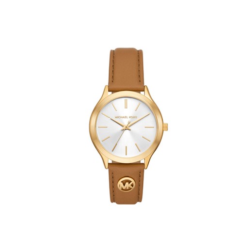 Michael Kors Zegarek Slim Runway MK7465 Złoty ze sklepu MODIVO w kategorii Zegarki - zdjęcie 185625610