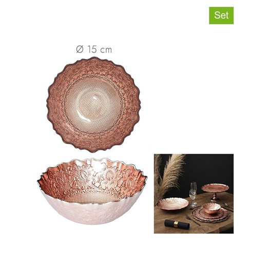 every ware Miski (6 szt.) w kolorze miedzianym - Ø 15 cm ze sklepu Limango Polska w kategorii Naczynia - zdjęcie 185626401
