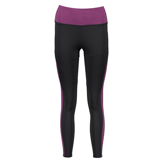 asics Legginsy funkcyjne w kolorze fioletowo-czarnym ze sklepu Limango Polska w kategorii Spodnie damskie - zdjęcie 185626491