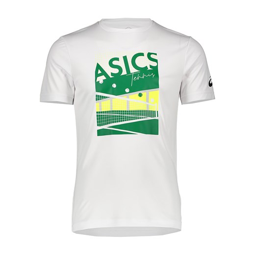 asics Koszulka funkcyjna w kolorze białym ze sklepu Limango Polska w kategorii T-shirty męskie - zdjęcie 185626494