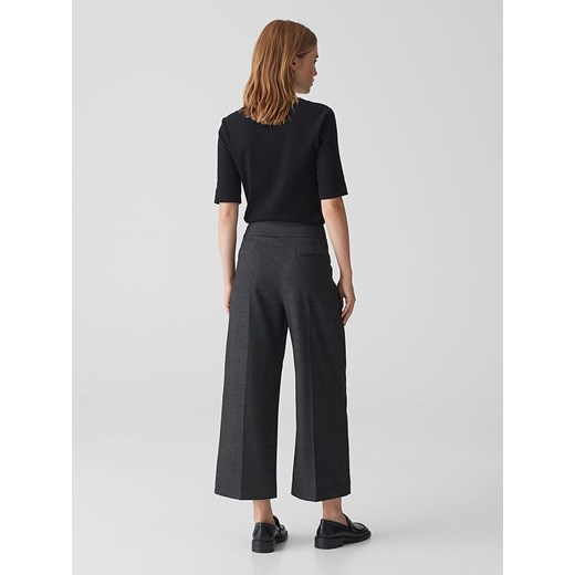 OPUS Spodnie w kolorze antracytowym Opus 38 Limango Polska wyprzedaż