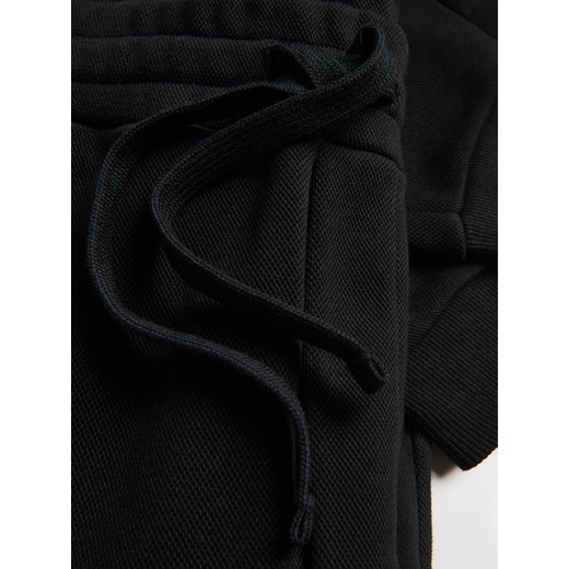 Reserved - Dresowe spodnie jogger z bawełną - czarny Reserved M Reserved