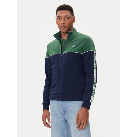 Lacoste Bluza SH4751 Granatowy Regular Fit ze sklepu MODIVO w kategorii Bluzy męskie - zdjęcie 185630824