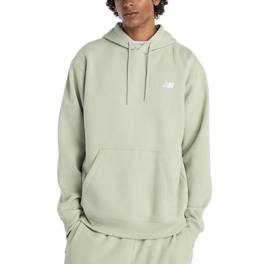 Bluza męska New Balance MT41511GAS - zielona ze sklepu streetstyle24.pl w kategorii Bluzy męskie - zdjęcie 185631560