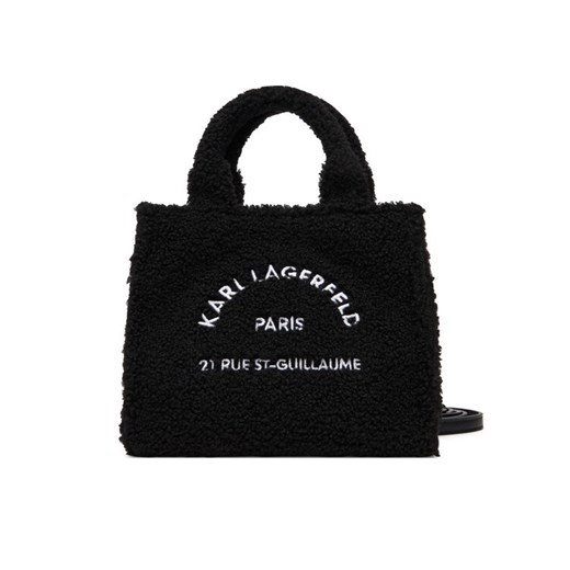 Torebka KARL LAGERFELD A4W50016 Czarny ze sklepu eobuwie.pl w kategorii Torebki damskie - zdjęcie 185631754