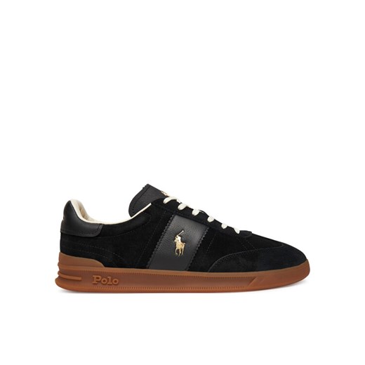 Sneakersy Polo Ralph Lauren 809978010001 Czarny ze sklepu eobuwie.pl w kategorii Buty sportowe męskie - zdjęcie 185631794