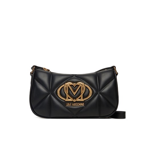 Torebka LOVE MOSCHINO JC4083PP0NLC0000 Czarny ze sklepu eobuwie.pl w kategorii Kopertówki - zdjęcie 185631834
