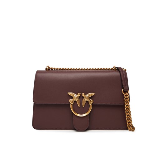 Torebka PINKO Love One Classic Dc Al 25-26 PLTT 100941 A0F1 Brązowy ze sklepu eobuwie.pl w kategorii Kopertówki - zdjęcie 185631892