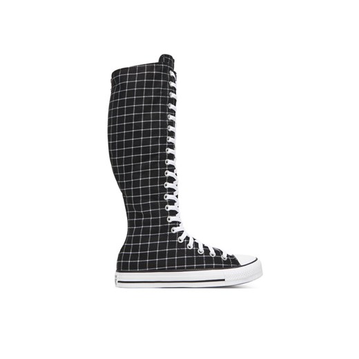 Trampki Converse Chuck Taylor All Star XXHi Plaid A13019C Czarny ze sklepu eobuwie.pl w kategorii Trampki damskie - zdjęcie 185631900