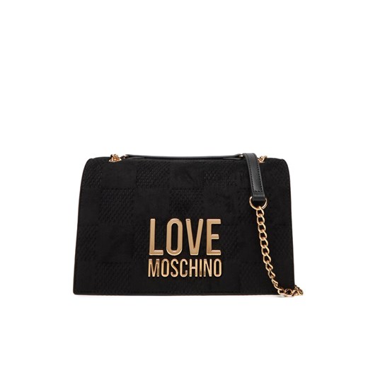 Torebka LOVE MOSCHINO JC4122PP0NKB100A Czarny ze sklepu eobuwie.pl w kategorii Torebki damskie - zdjęcie 185631943